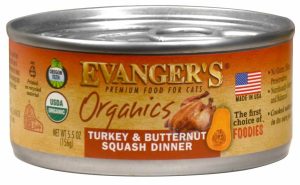 Organics Turkey And Butternut Squash Canned Cat Food Cat