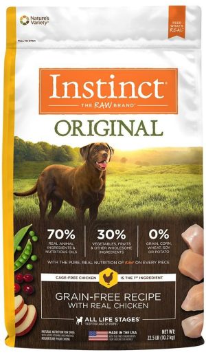 Original Grain Free Recipe With Real Chicken Natural Dry Dog Food Dog