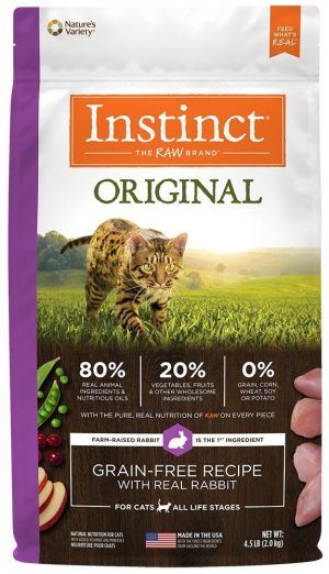 Original Grain Free Recipe With Real Rabbit Natural Dry Cat Food Cat