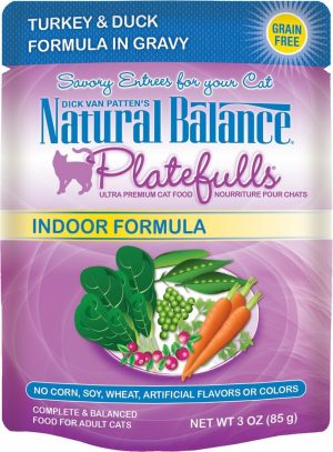 Platefulls Indoor Turkey And Duck Formula In Gravy Pouch Wet Cat Food Cat