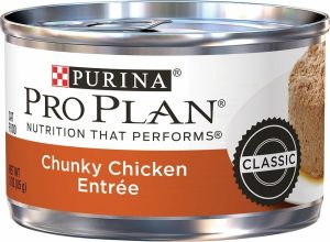 Purina Plan Classic Chicken Chunky Entree Canned Cat Food Cat