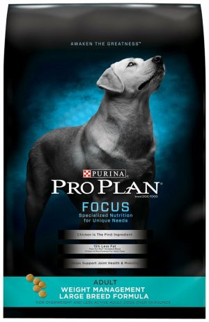 Purina Plan Focus Adult Large Breed Weight Management Formula Dry Dog Food Dog