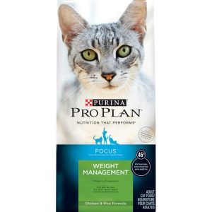 Purina Plan Focus Weight Management Chicken & Rice Formula Dry Cat Food Cat