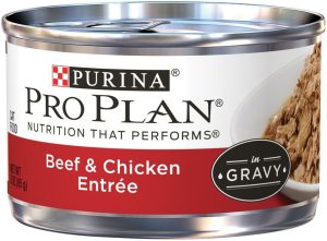 Purina Plan Savor Adult Beef & Chicken In Gravy Entree Canned Cat Food Cat