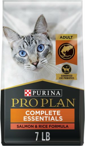 Purina Plan Savor Adult Salmon & Rice Formula Dry Cat Food Cat