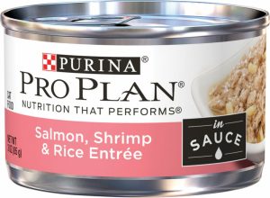 Purina Plan Savor Adult Salmon, Shrimp & Rice In Sauce Entree Canned Cat Food Cat