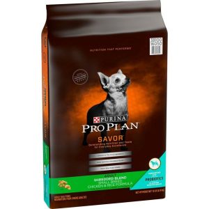 Purina Plan Savor Adult Shredded Blend Small Breed Chicken & Rice Formula Dry Dog Food Dog