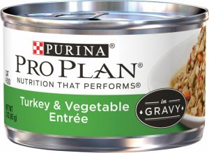 Purina Plan Savor Adult Turkey & Vegetable Entree In Gravy Canned Cat Food Cat