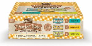 Purrfect Bistro Grain Free Poultry Variety Pack Canned Cat Food Cat