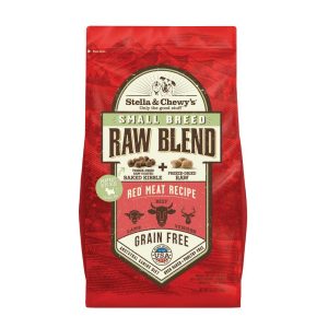 Raw Blend Kibble Red Meat Recipe Small Breed Dry Dog Food Dog