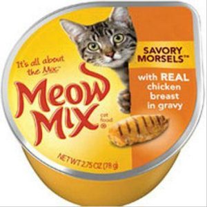 Savory Morsels With Chicken In Gravy Cat Food Cups Cat