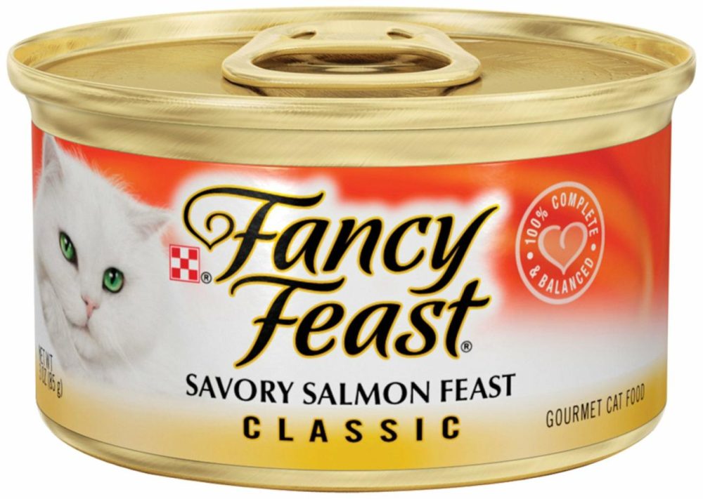 Savory Salmon Canned Cat Food Cat