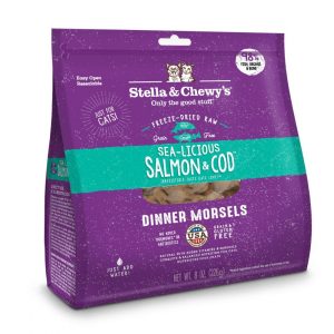 Sea-Licious Salmon & Cod Dinner Morsels Grain Free Freeze Dried Raw Cat Food Cat