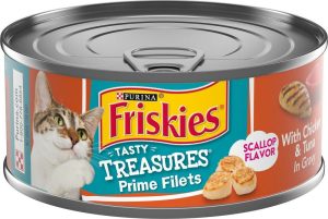 Tasty Treasures Gravy Chicken, Tuna & Scallop Wet Cat Food Cat