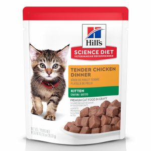 Tender Chicken Dinner Kitten Wet Cat Food Cat