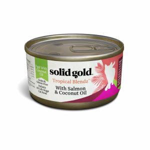 Tropical Blendz Grain Free Pate With Salmon & Coconut Oil Canned Cat Food Cat