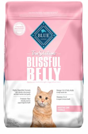 True Solutions Blissful Belly Natural Digestive Care Chicken Recipe Adult Dry Cat Food Cat