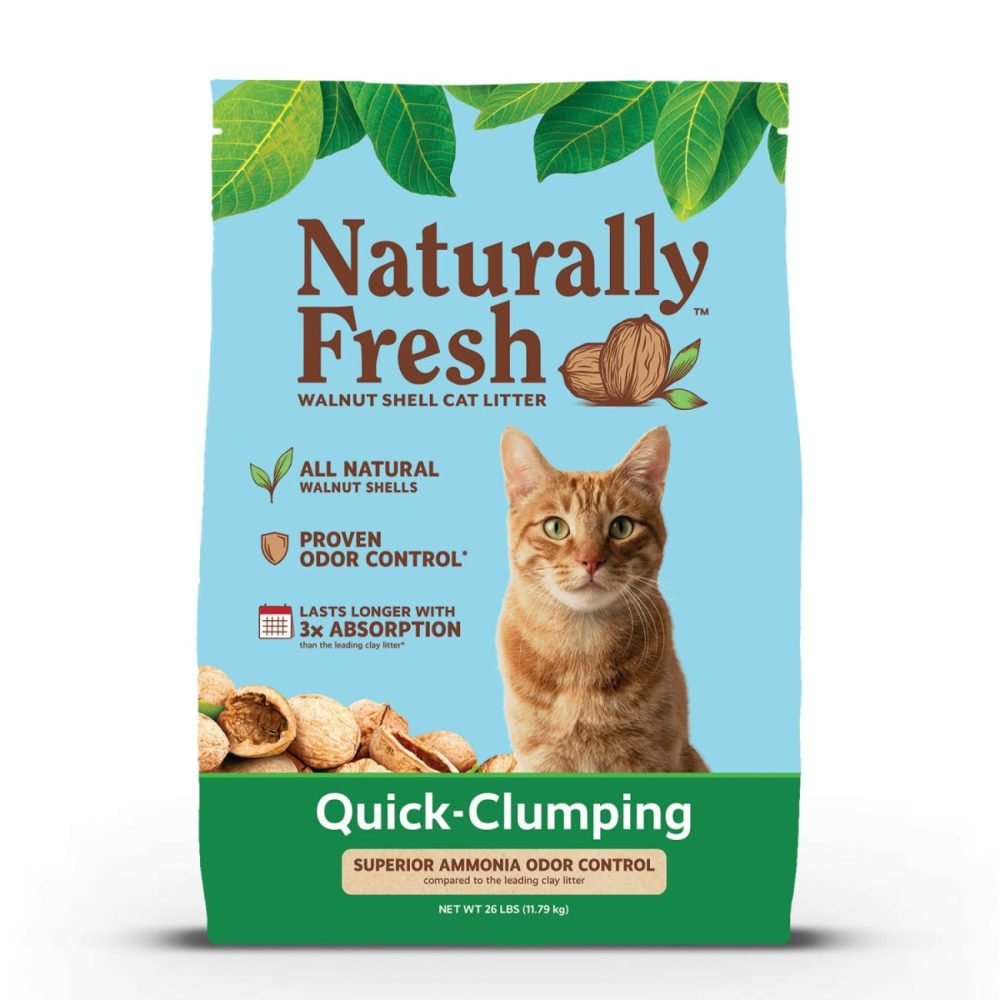 Walnut Based Quick Clumping Cat Litter Cat