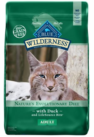 Wilderness Grain Free Natural Duck High Protein Recipe Dry Cat Food Cat