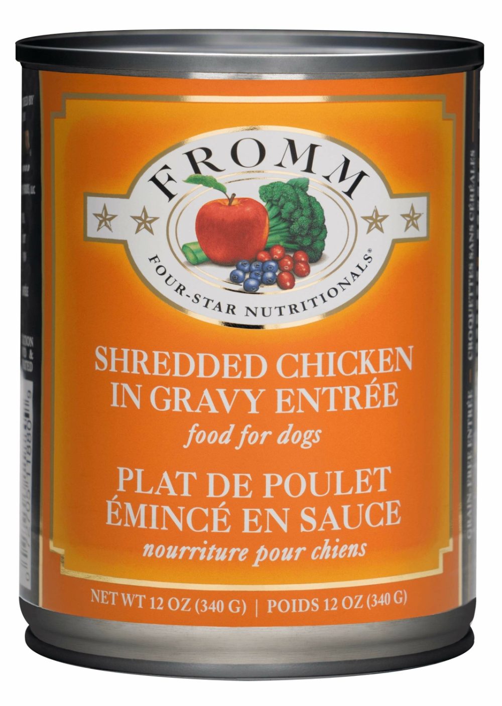 Four-Star Nutritionals® Shredded Chicken In Gravy Entre Food For Dogs Dog