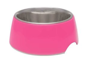 Hot Pink Retro Bowl Bowls & Feeders