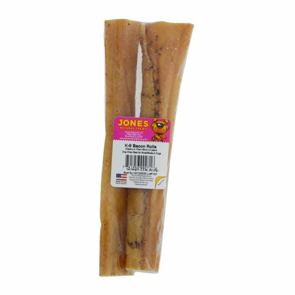 Medium K9 Bacon Roll Pork Dog Chew Dog