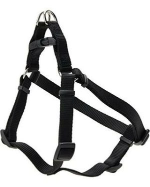 Comfort Wrap Adjustable Black Harness Dog