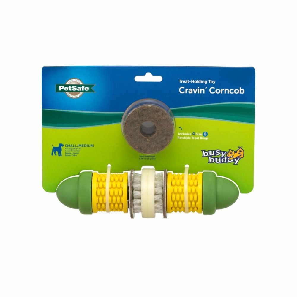 Petsafe® Busy Buddy® Cravin’ Corncob Dog Toy Dog