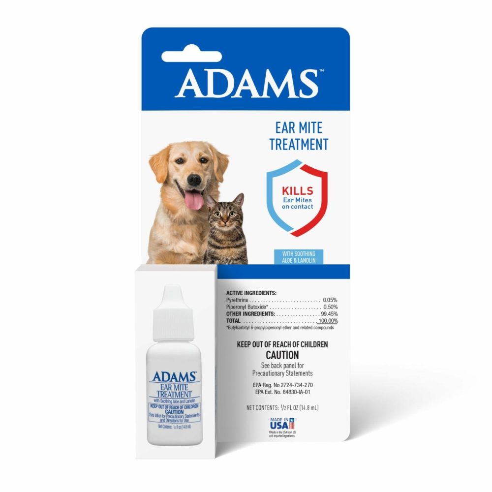 Ear Mite Treatment Clear 0.5 Fluid Ounces Dog