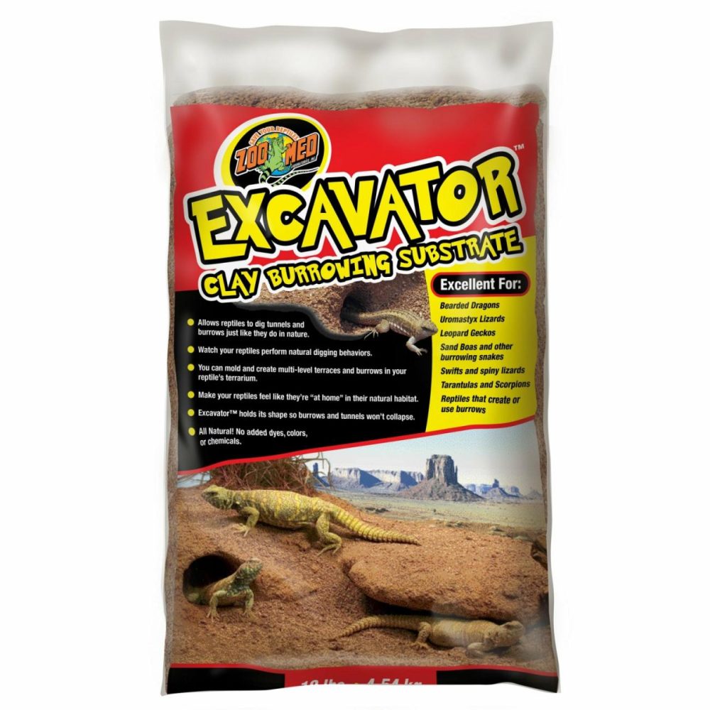 Excavator Clay Burrowing Substrate – 10 Pounds Reptile